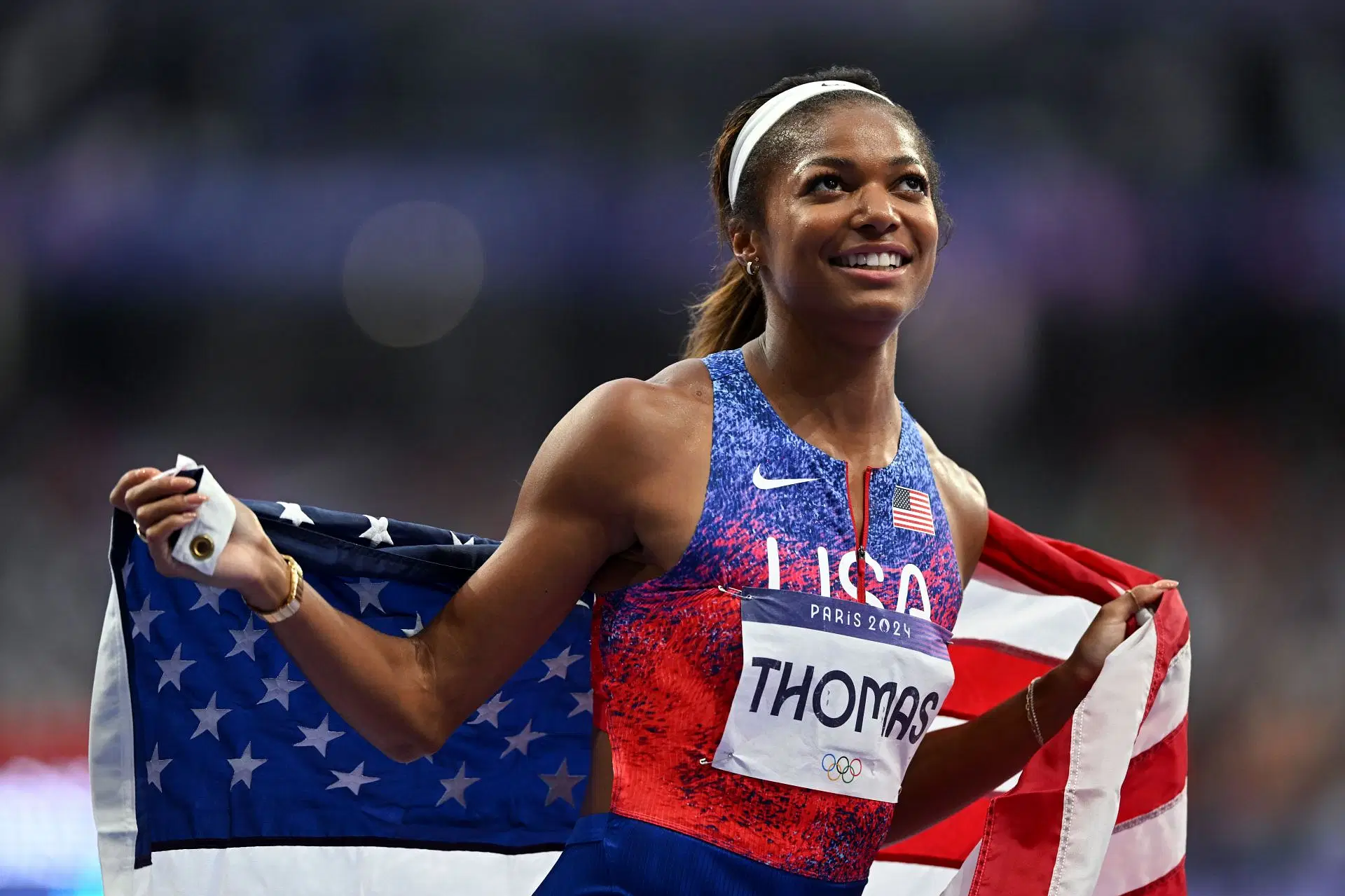 “Earning absurd amount of sweet potato pie” – Gabby Thomas…….