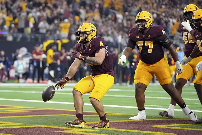 Arizona State running back Cam Skattebo discovers