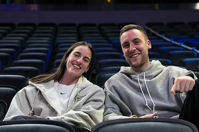 Caitlin Clark’s boyfriend Connor McCaffery can’t